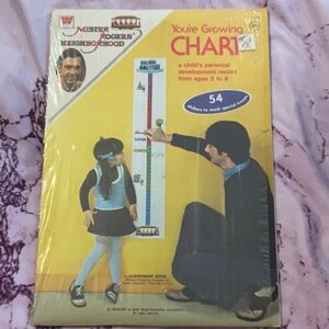 Whitman You’re Growing Chart, Excellent Condition!